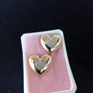 Arracada huggies oro laminado