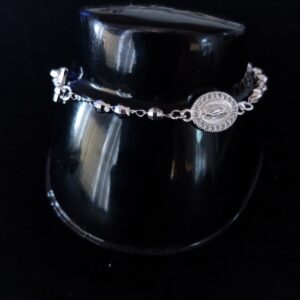 Pulsera denario oro laminado