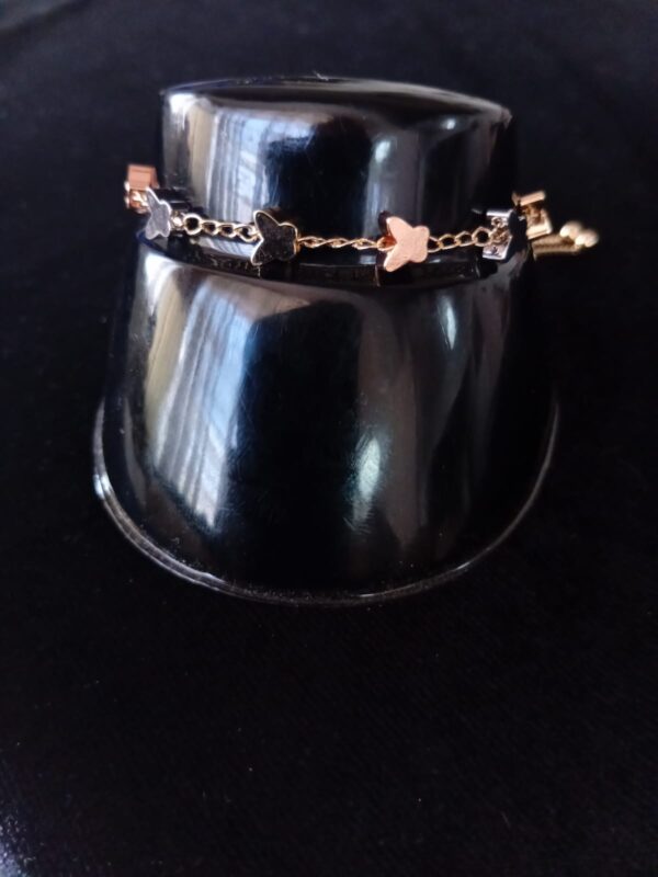 Pulsera ajustable oro laminado
