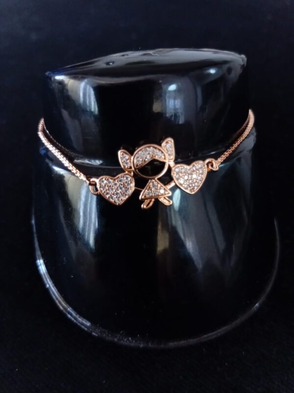 Pulsera ajustable oro laminado