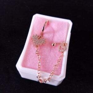 Arete simulador oro laminado