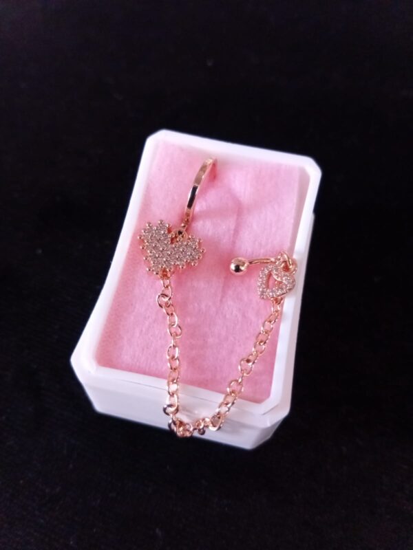 Arete simulador oro laminado