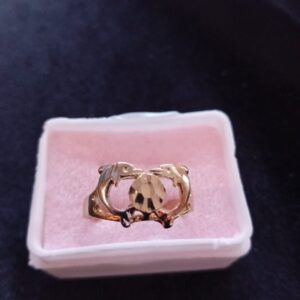 Anillo dama oro laminado
