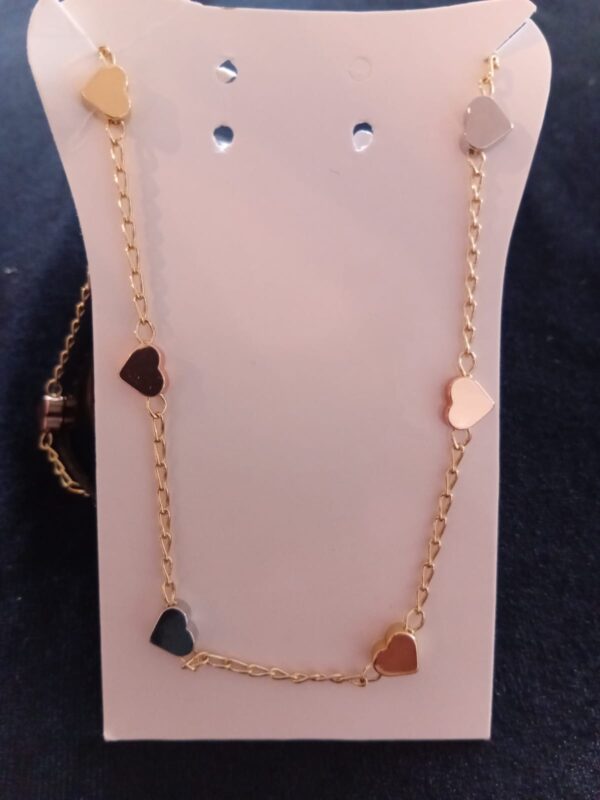 Gargantilla oro laminado