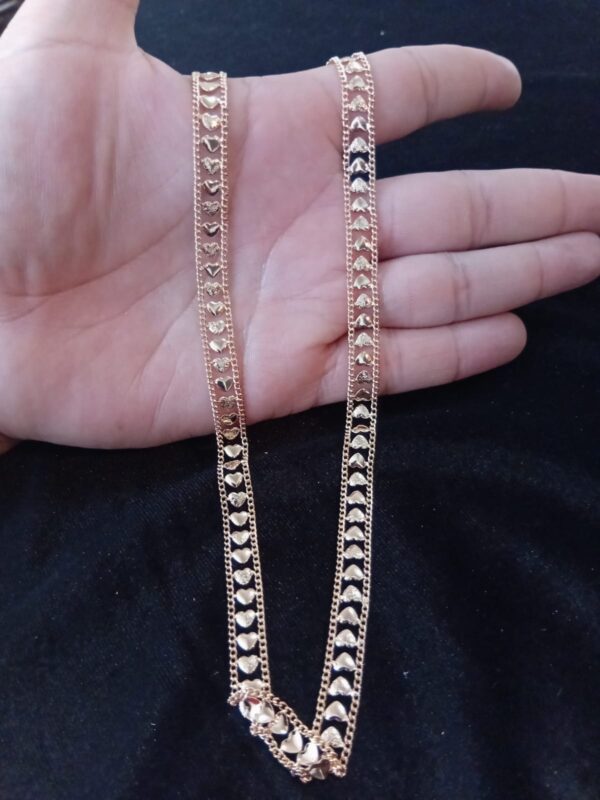 Gargantilla oro laminado