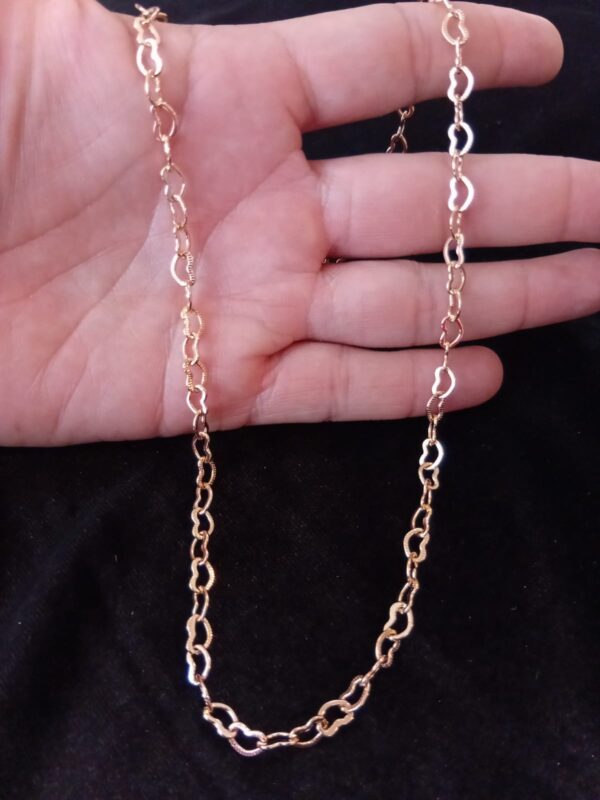 Gargantilla oro laminado