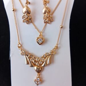 Juego  completo oro laminado