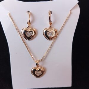 Juego  completo oro laminado