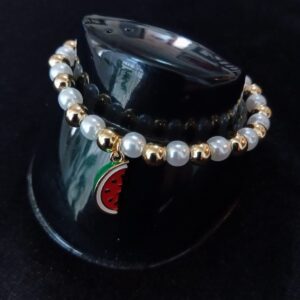 Pulsera ajustable oro laminado