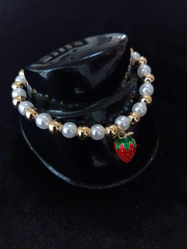 Pulsera ajustable oro laminado