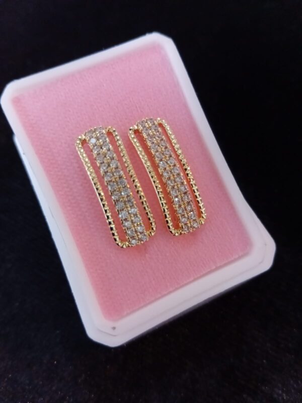Arracada huggies oro laminado