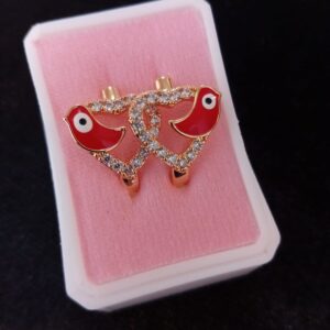 Arracada huggies oro laminado