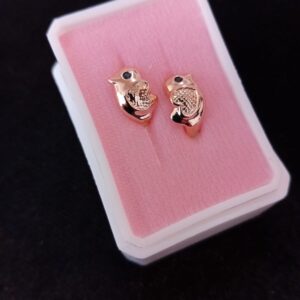 Arracada huggies oro laminado