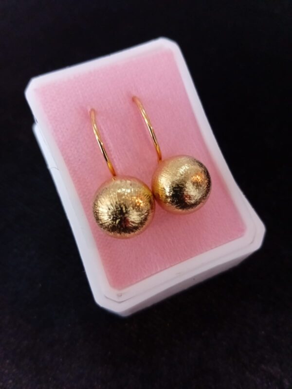 Arracada huggies oro laminado