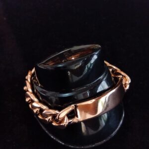 Esclava extragruesa oro laminado