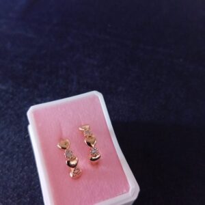 Arracada huggies oro laminado 