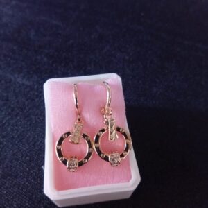 Arracada huggies oro laminado 