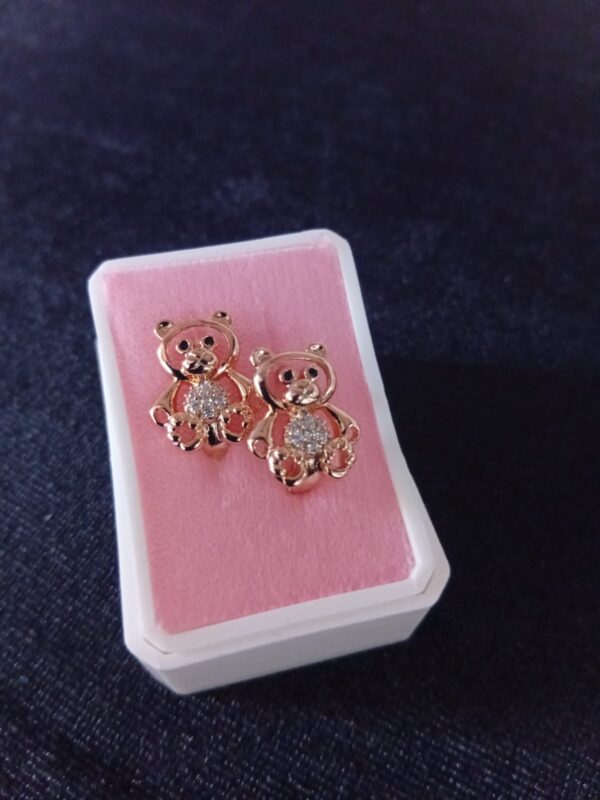 Arracada huggies oro laminado 