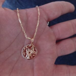 Dije oro laminado