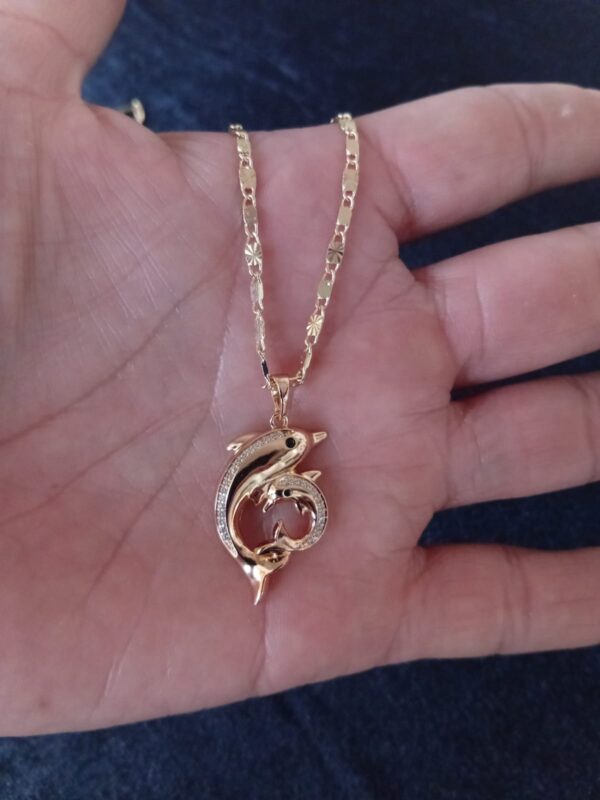 Dije oro laminado
