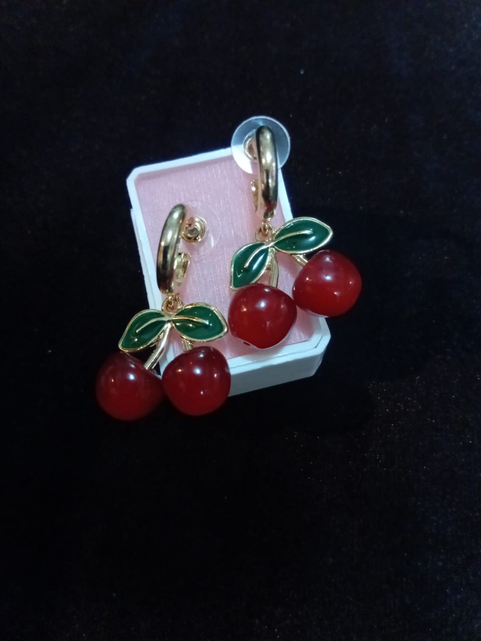 Arete chunky oro laminado