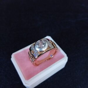 Anillo caballero oro laminado