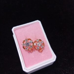 Arracada huggies oro laminado