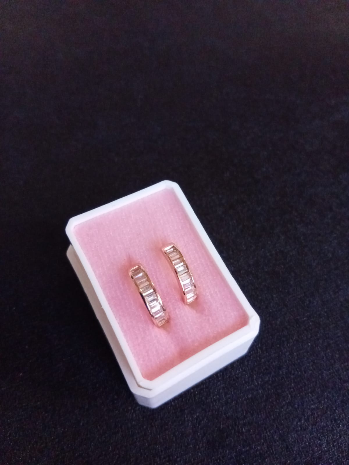 Arracada Huggies oro laminado