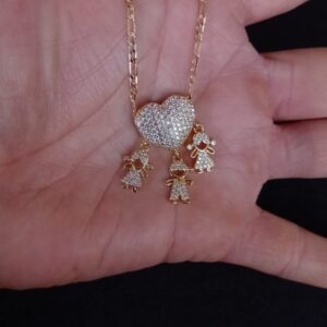 Dije niñ@s oro laminado