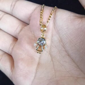 Dije niñ@s oro laminado