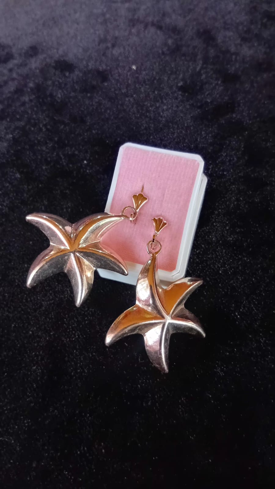 Arete chunky oro laminado