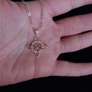 Dije oro laminado