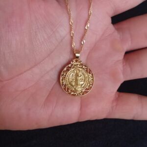 Moneda San Benito oro laminado