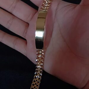 Esclava extragruesa oro laminado