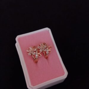 Arracada huggies oro laminado
