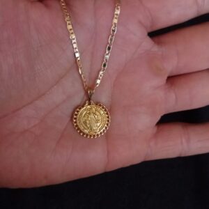 Moneda San Benito oro laminado