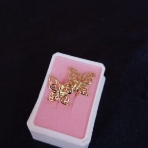 Arracada huggies oro laminado