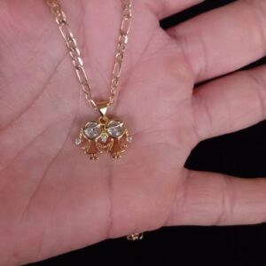 Dije niñ@s oro laminado