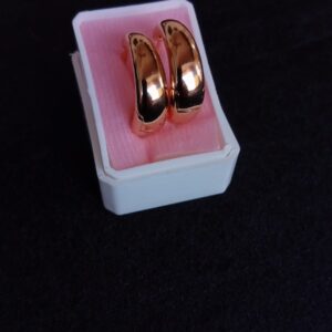 Arracada huggies oro laminado