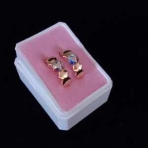 Arracada huggies oro laminado