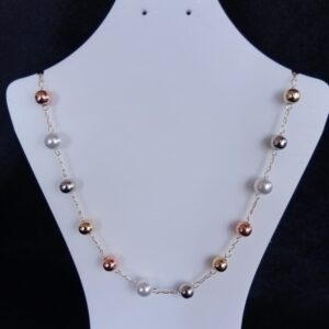 Gargantilla oro laminado