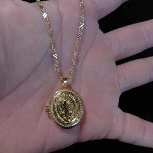 Moneda San Benito oro laminado