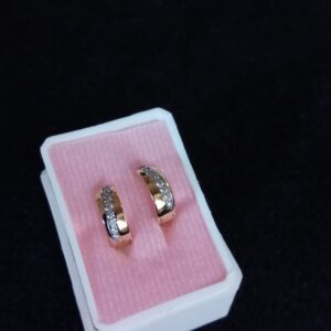 Arracada huggies oro laminado