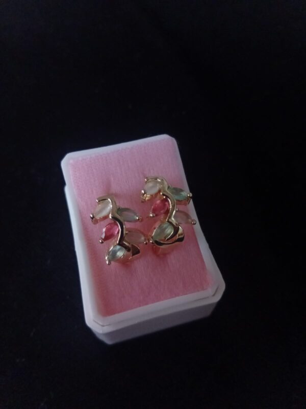 Arracada huggies oro laminado