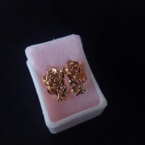 Arracada huggies oro laminado