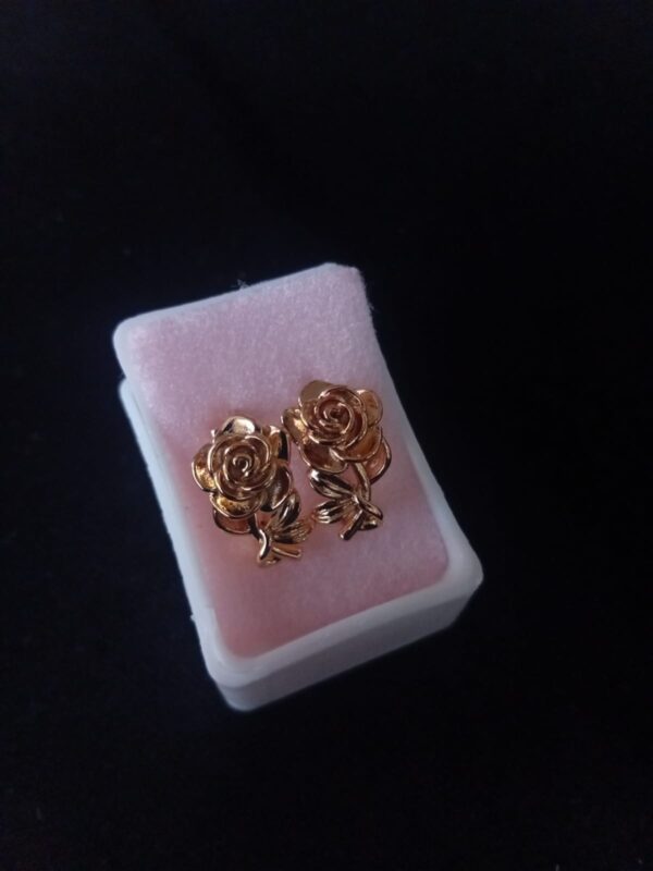 Arracada huggies oro laminado