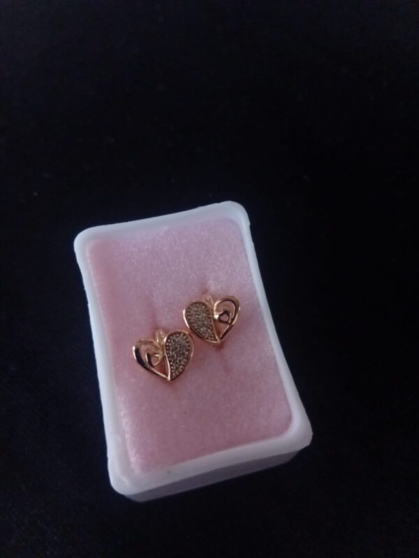 Arracada huggies oro laminado