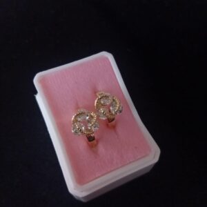 Arracada huggies oro laminado