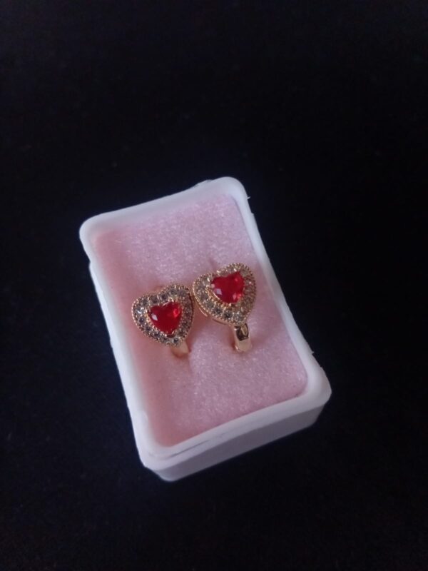 Arracada huggies oro laminado