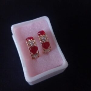 Arracada huggies oro laminado